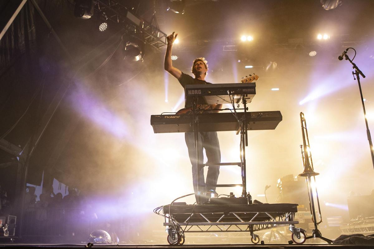 Pictures from Camp Bestival 2021 at Lulworth Castle. Photos of Groove Armada by rockstarimages.co.uk. 