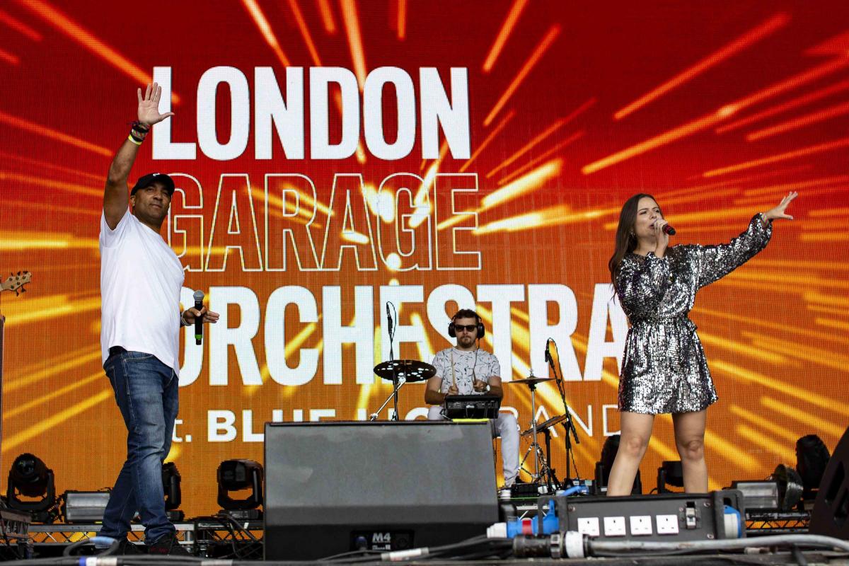 Pictures from Camp Bestival 2021 at Lulworth Castle.  Photos of London Garage Orchestra  by rockstarimages.co.uk. 