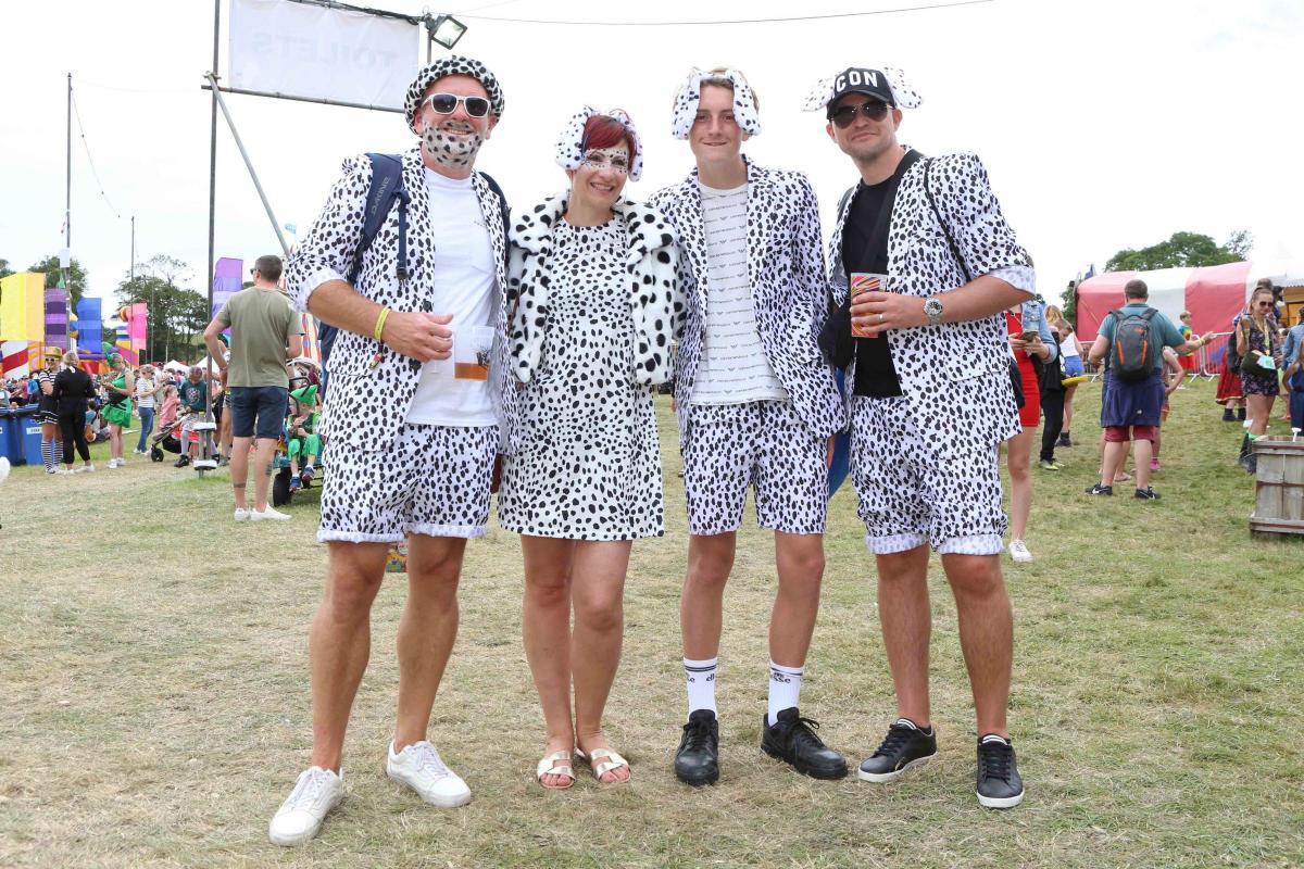 Pictures from Camp Bestival 2021 at Lulworth Castle.  Photos of the crowd by rockstarimages.co.uk. 