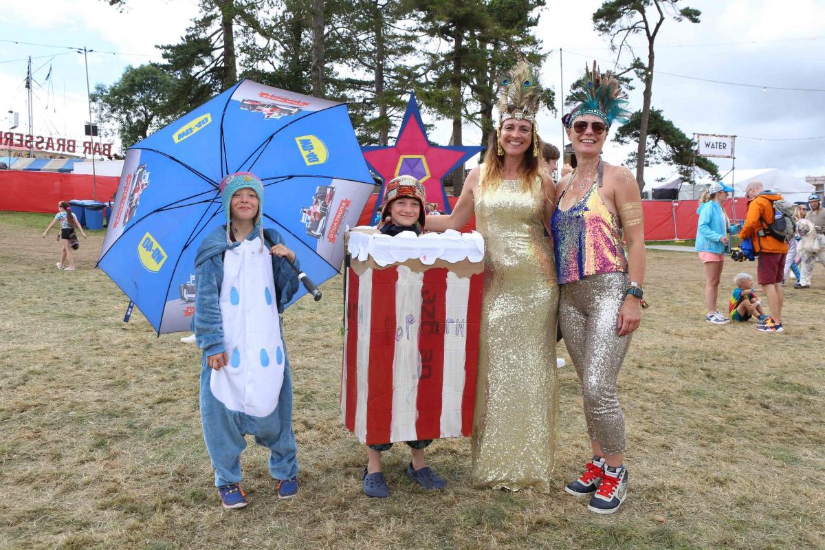 Pictures from Camp Bestival 2021 at Lulworth Castle.  Photos of the crowd by rockstarimages.co.uk. 