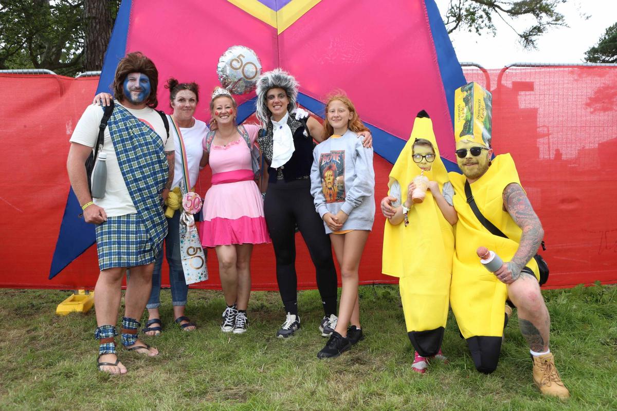 Pictures from Camp Bestival 2021 at Lulworth Castle.  Photos of the crowd by rockstarimages.co.uk. 