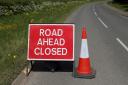 The village road will be temporarily closed