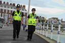 Dorset Police on patrol in Weymouth