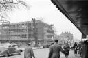 Building progress in Above bar. December 31, 1953.