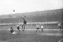 Saints V Ipswich at the Dell. January 7, 1961.