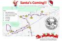 Santa will visit Acrefair on December 15