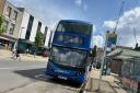 Stock image of a bus in Southampton City Centre. Picture: LDRS