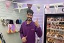 Abhishek Singh, a store manager from Crawley who is temporarily managing Cake Box Shirley.