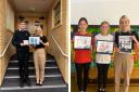 There were five winners in the poster competition