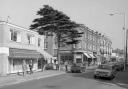 Seabourne Road by the Southville Road juntion in Southbourne circa 1970.