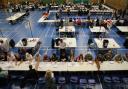 The Bournemouth West and Bournemouth East election counts take place at the Littledown Centre in Bournemouth. ..