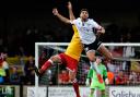 Action from Poole Town's 2-2 draw at Salsbury (Pictures: Jon Ashworth)