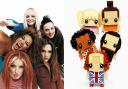 Real Spice Girls vs LEGO Spice Girls. Credit: Rankin/ LEGO