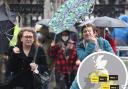 Yellow weather warning: The Met office has again warned of gale-force winds sweeping across the UK. Picture: PA/Met Office