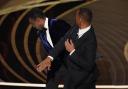 Will Smith hit Chris Rock in the face after the comedian made a joke about his wife Jada Pinkett Smith. (PA)