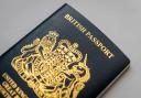 Passport stock image