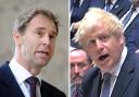 Tobias Ellwood and Boris Johnson