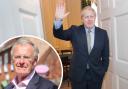 Christchurch MP Sir Christopher Chope, inset, has thanked Boris Johnson for his service