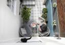 A balcony garden. Picture Alamy/PA.