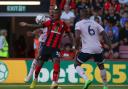 Bournemouth's Jaidon Anthony during the Premier League match between AFC Bournemouth v Arsenal. Credit Stuart Martin