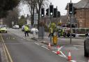 Police respond to a crash in Redhill Park area of Bournemouth