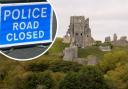 LIVE: Police close roads near Dorset tourist hotspot to break-up illegal rave