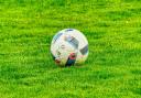 Stock image of a football