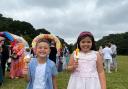 Children enjoying ice cream at Bournemouth's Eid al-Adha celebrations.