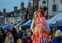 Street entertainers at last year's event