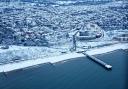 Snow over Bournemouth