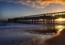 Boscombe Pier at sunrise