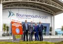 Left-to-Right: Steve Heapy, CEO of Jet2.com and Jet2holidays, Andrew Bell, CEO of RCA, Regional and City Airports, Ian Doubtfire, Sustainability and Business Development Director and Steve Gill, MD of Bournemouth Airport.