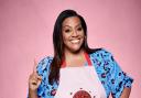 Alison Hammond hosts Celebrity Bake Off alongside Noel Fielding.