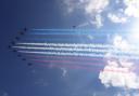 The Red Arrows perform displays across the UK and world