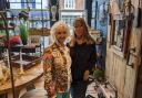 Helen Saunders with Debbie McGee