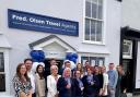 The opening of Fred. Olsen Travel Agents in Ringwood