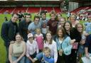 bSimon11 - pic by Richard Crease - Record attempt at Simon Says at Fitness first stadium - band D Side with young fans