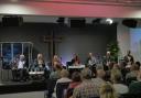 Seven Christchurch candidates took to stage to debate before the general election.