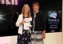 Pauline Fisher has won a national tennis award