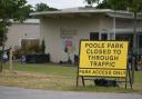 Poole Park Whitecliff gates closed Image: Daily Echo