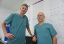 Phil Witte and Harry Scott, owners of Wessex Veterinary Orthopaedics