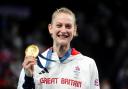 Bryony Page won gold for Great Britain in the women's trampolining