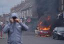 Pockets of rioting erupted across England after three girls were murdered in Southport while at a summer holiday club (Owen Humprheys/PA)