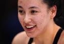 Alice Tai after swimming in the Women's 400m Freestyle Para final on day four of the 2024 British Swimming Championships at the London Aquatics Centre, London. Picture date: Friday April 5, 2024.