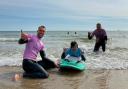 'Everybody deserves a chance to catch a wave' Para surfing event in Bournemouth