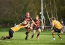 File photo: James Stephens powers forward during the match between Bournemouth and Winchester at Chapel Gate.