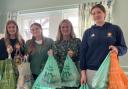 Pupils from Bryanston School collected vital ingredients to create more than 100 recipe bags for Blandford Food Bank.