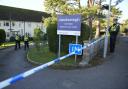 Police at Gainsborough Care Home in Swanage