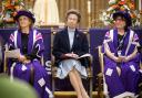 Princess Anne on her visit to Boscombe