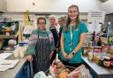 The team at Ferndown Manor volunteered at Ferndown Community Larder